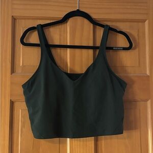 Lululemon Athletica Forest Green Align Tank
